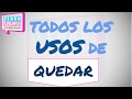 ¿Cómo utilizo el verbo QUEDAR? (TODOS LOS NIVELES) || Learn Spanish with María Español