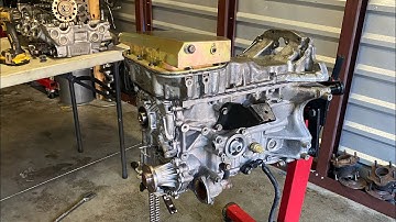 Sr20det Redtop engine rebuild, crank rods rings and pistons install