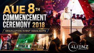 AUE 8th Commencement Ceremony 2018 | Graduation Event Highlights | Alienz Events