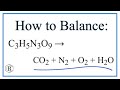 Balancing Chemical Equations Concepts
