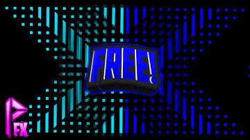 2D Free Intro (Kinda bad!) Blue  + Rainbow (NEW EFFECT THO!)