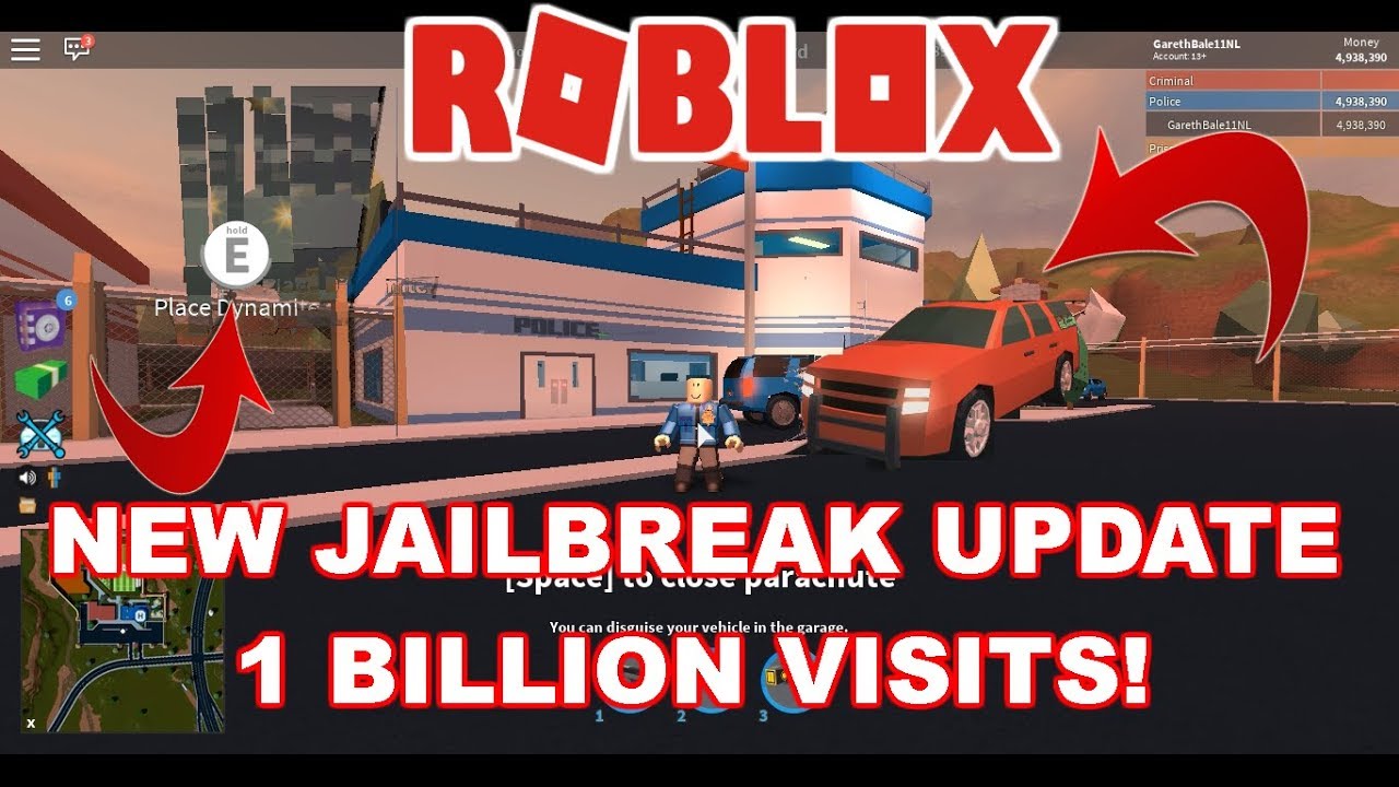 1 BILLION UPDATE | Roblox Jailbreak - YouTube