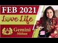 Valentine Special 💕: Gemini (Mithun) Love Tarot Reading | Feb 2021 | मिथुन राशि लव लाइफ़