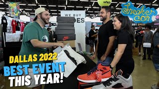 Buying a $7,000 Collection, Negotiating Shoe Prices & More At Sneakercon Dallas 2022!