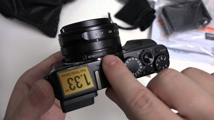 Panasonic LX100 Unboxing and Preview