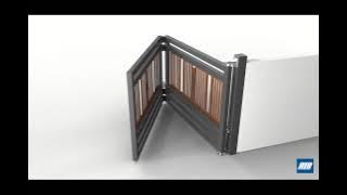 KIT ANTE A LIBRO per cancelli a battente