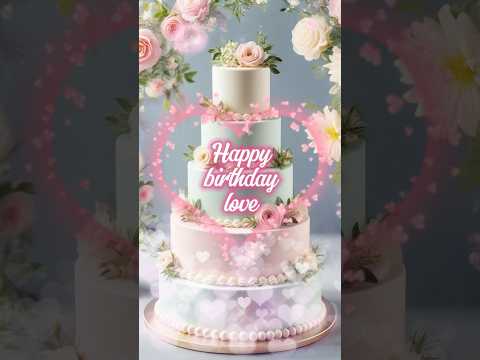 Happy birthday to you song 💖 flower deco #happybirthday #birthdaycake #birthdaysong #생일 #birthday