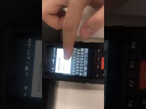 WIFI connection for 5 charaters password - JIMI T28 4G walkie talkie