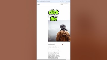 #shorts How to download and save an image from Google Docs
