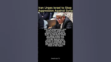 Iran Calls On Israel To End Attacks On Syria Iran Israel Syria Shortsfeed 