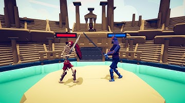 1v1 All UNITS Tournament (Ocean Arena MAP) - Totally Accurate Battle Simulator TABS