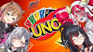 【UNO】FRIENDSHIP TEST w/ Mika, Risu, Ollie