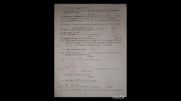 ‼️✨11th maths first midterm question paper 2023