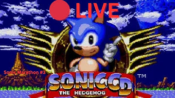 🔴 LIVE: Sonic CD Playthrough Part 3 - Sonic Marathon #3