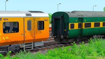 WDP4D Diesel Engine Coupling Icf Garib Rath To LHB TEJAS RAJDHANI EXPRESS | train videos indian rail