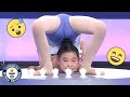 Eggcellent contortionist uses her feet as hands