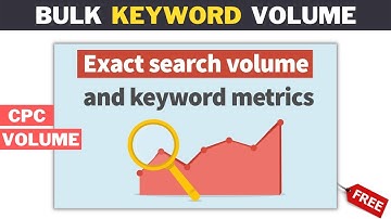 Bulk Keyword Volume Checker Tool | Unlimited Keywords With Related Keywords, CPC & Search Volume