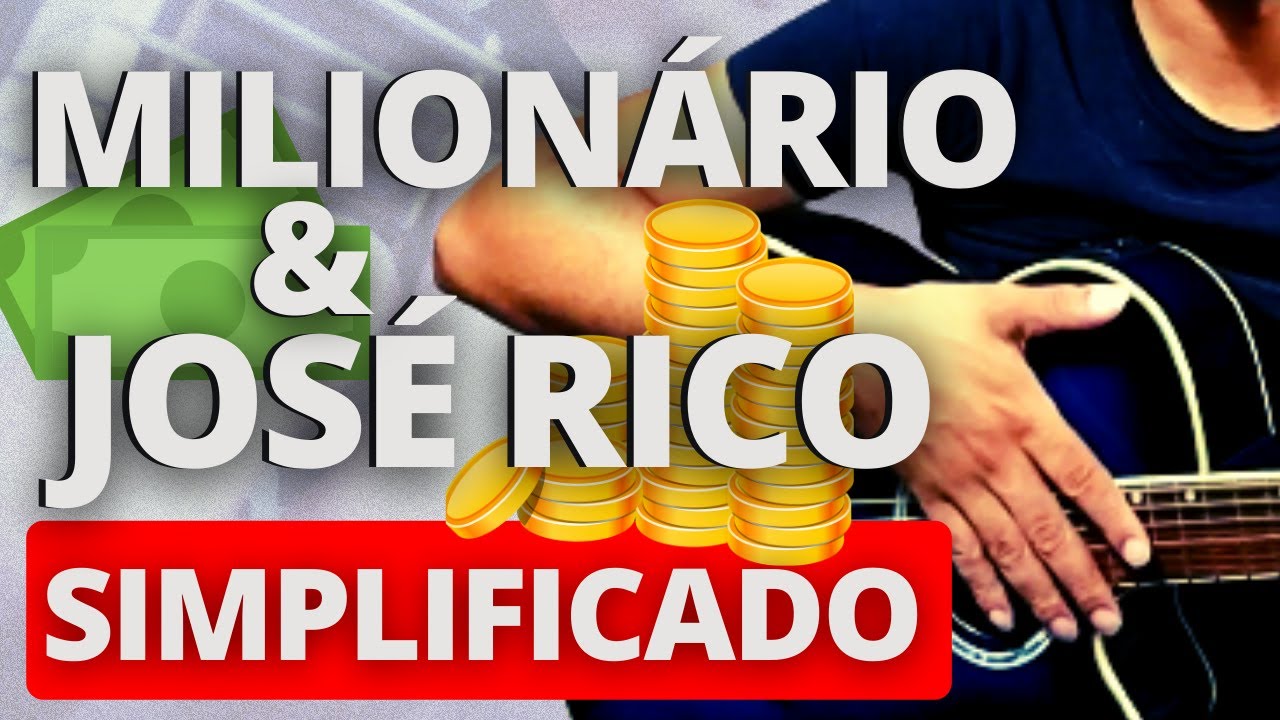 5 Músicas de Milionário e José Rico com 3 ACORDES 