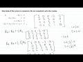 Linear Algebra: Check if a system is consistent