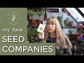 Seed companies i buy from year after year