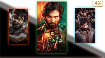 Pushpa😈|| allu arjun || full screen ||whatsapp status 4k