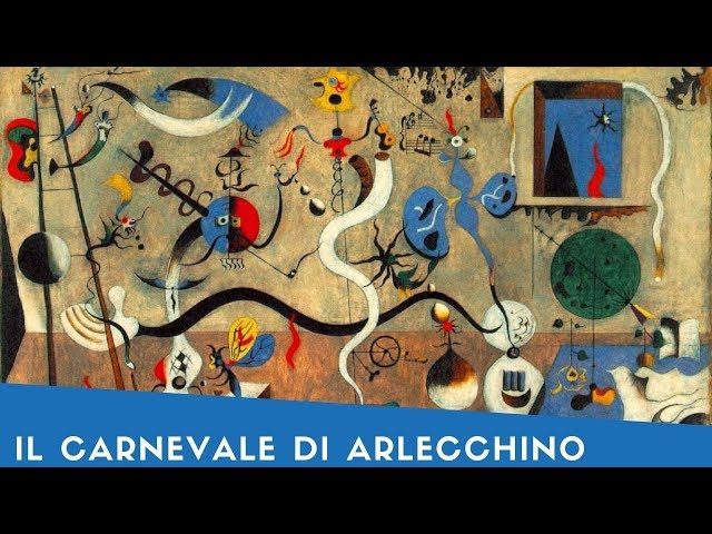 Il Carnevale di Arlecchino, Joan Mirò, 1925 (Storia dell'Arte) 