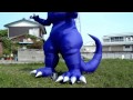 レーザー シューティング ゲーム「怪獣アルゴン」深緑/紺