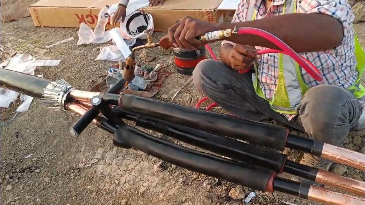 HT Cable Straight Through Joint Procedure Part 2, cable Jointing