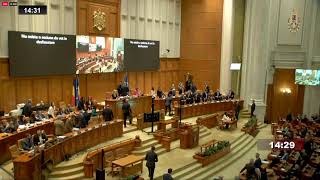 Nicușor Dan Prezintă Strategia Națională De Apărare În Parlament