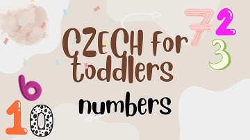 CZECH for toddlers 1 10