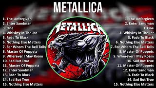 Metallica 2024 Mix Las Mejores Canciones - The Unforgiven, Enter Sandman, One, Whiskey In The Jar