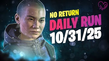 No Return - Daily Challenge on Grounded mode as Lev (10.31.25)
