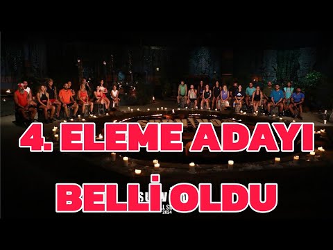 Survivor All Star Yeni Bölüm 4. eleme adayı kim oldu?