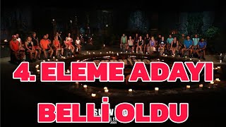 Survivor All Star Yeni Bölüm 4. eleme adayı kim oldu?