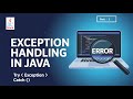 Java Exceptions and Exception Handling – Part 1 | #Java Tutorial
