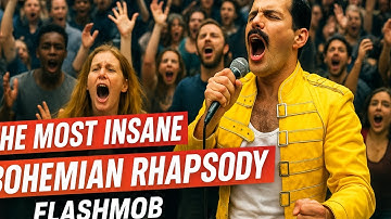The Most INSANE Bohemian Rhapsody Flashmob You Will Ever See!!