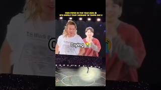 PIED PIPER IN THE YEAR 2026 😭BTS WORLD TOUR 'ARIRANG' IN TAMPA DAY 2 🔥🥹 #bts #fypviralシ #shorts
