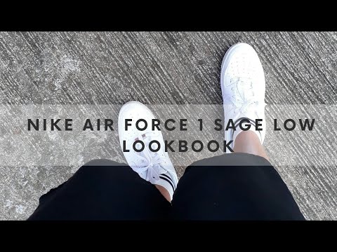 nike air force sage low outfit