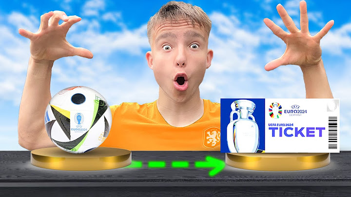 Ik ging van een Voetbal naar een EK Ticket - #2