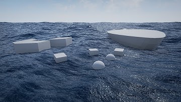 Physical Water Surface - Unreal Engine 4