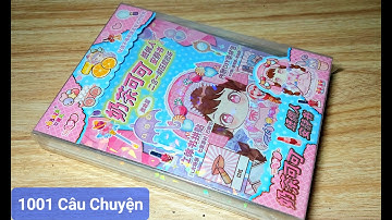 Tự làm Búp Bê Giấy có khớp cute + Sổ Squishy Tiệm trang điểm cute + Ví đựng tiền bằng giấy bìa cứng