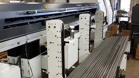 Edge FlexLift80 - Lifting heavy bars into barfeeder magazine