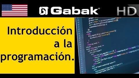1-¿Qué es programación / bugs / crashes? - Curso Python - GabakTech