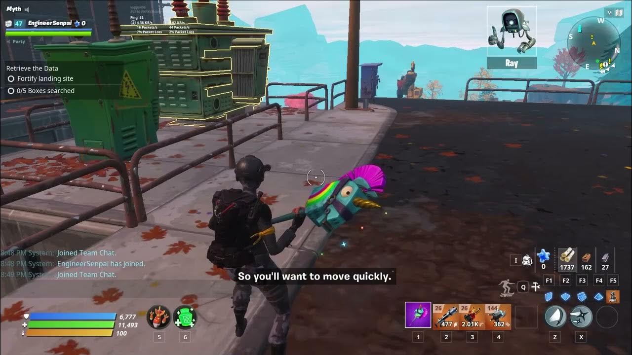 Destroy industrial power Transformers Fortnite Stw fortnite chapter4