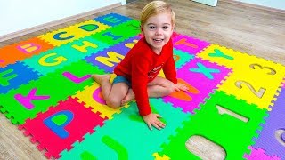 ABC Song Learn English Alphabet for Children l Nursery Rhymes &amp; Kids Songs
