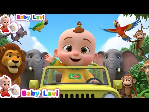 Baby Lavi S Jungle Safari Song Fun Animal Sounds Adventure For Kids 3D Nursery Rhyme