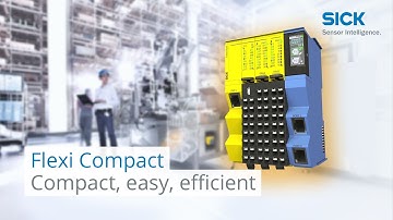 Flexi Compact safety controller - compact, easy and efficient | SICK AG