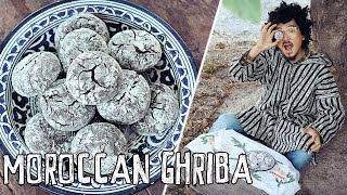 غريبة بالكاكاو طريقة سهلة / Moroccan Cookie 'Ghriba' with Cacao