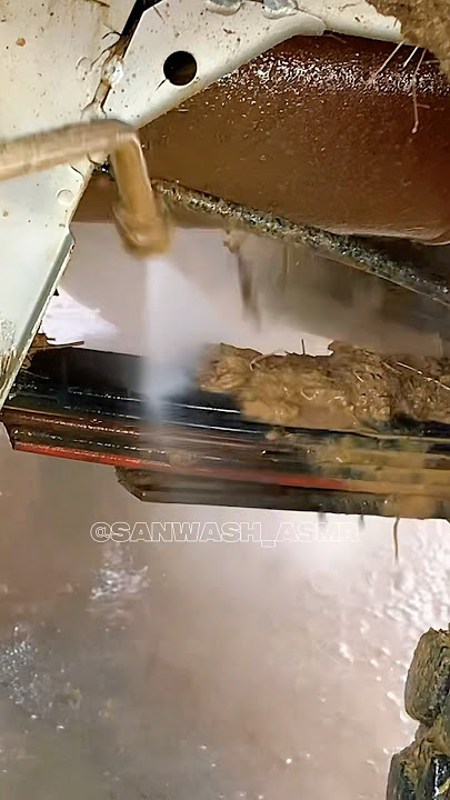 Washing a very dirty Daihatsu Granmax car full of mud. Eps 3 #asmr #washing #satisfying