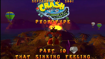 Crash Bandicoot The Wrath of Cortex Prototype: (September 11, 2001) Part 10: That Sinking Feeling